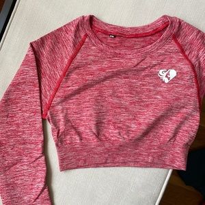 Women’s Best Move Seamless Cropped Long Sleeve S